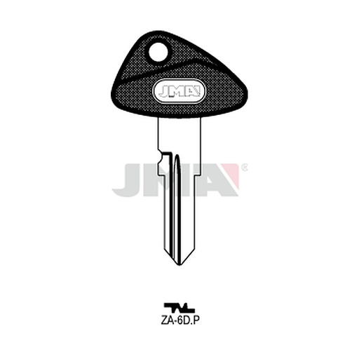 [ZA-6DP] Clé à tête plastique ZA-6DP