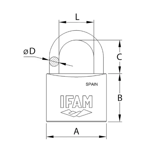 Cadenas Laiton E-70 IFAM
