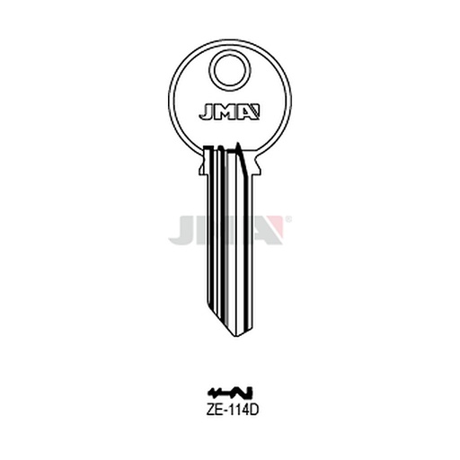 [ZE-114D] Clé plate ps laiton ZE-114D