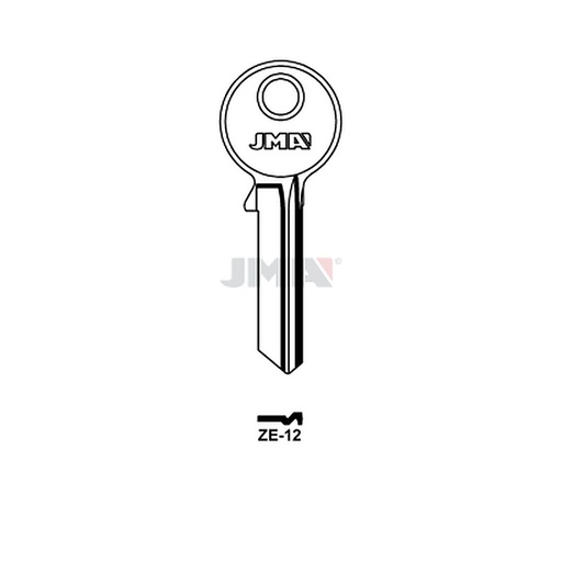 [ZE-12] Clé plate ps laiton ZE-12