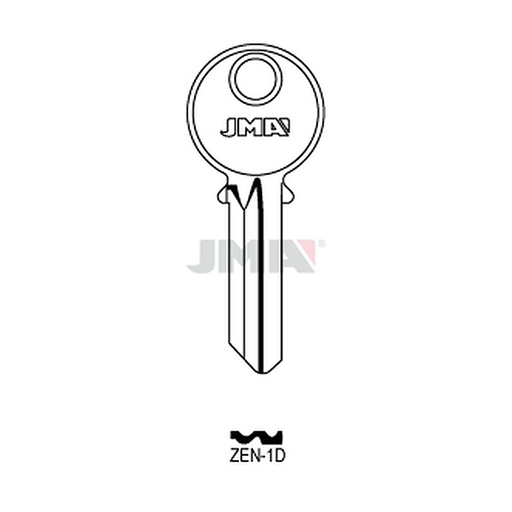 [ZEN-1D] Clé plate acier ZEN-1D