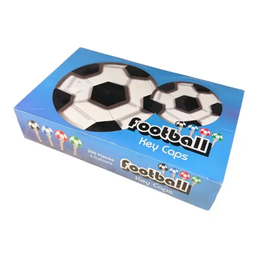 Capuchon key caps football - 1 boîte de 200 unités
