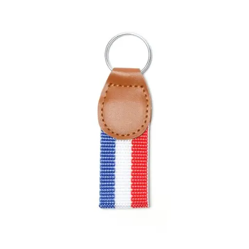 Porte Clé Bleu Blanc Rouge FFF - Lot de 50 unités