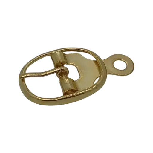 Boucle Chaussure 00117 (Ovale) Laiton 16mm - Paquet de 10