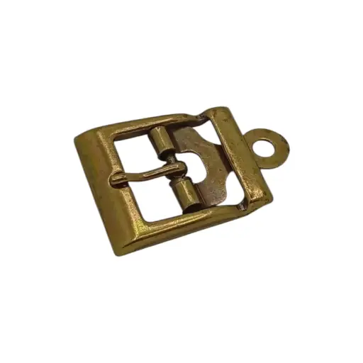 Boucle Chaussure 00125 (Carrée) Bronze 20mm - Paquet de 10