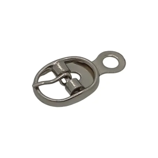 Boucle Chaussure 00117 (Ovale) Nickel 10mm - Paquet de 10