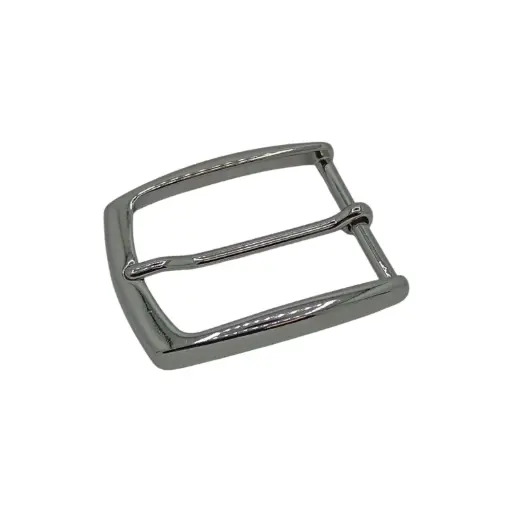Boucle Ceinture Simple 22390 40mm Nickel Brillant