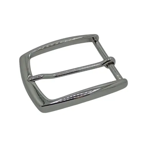 Boucle Ceinture Simple 22390/2 40mm Nickel Brillant