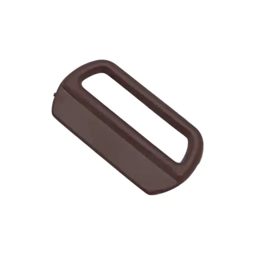 Passant Plastique Marron Foncé Arrondi 25mm Pièce