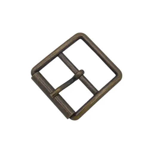 Boucle à Rouleau Type Chaussure 25mm Bronze - Unité