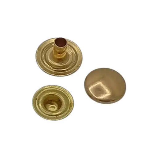 Pressions Alfa 1 Diamètre 10.5mm Acier - Paquet de 25 - Laiton