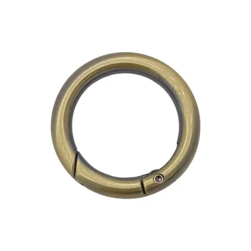 Anneau Rond Ouvrable Diamètre 30mm Bronze