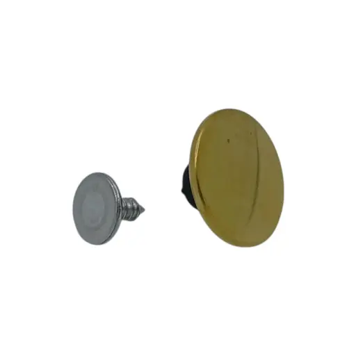 Bouton de Jean Diamètre 17mm Laiton - Paquet de 10