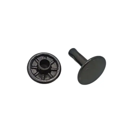 Rivets Doubles Bronze 9mm - Lot de 100 unités
