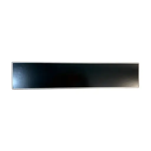 Plaque Auto Aluminium Collection Noir-alu 520 x 110 mm
