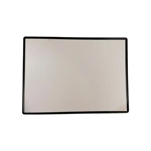 Plaque Auto Aluminium Blanche à Peler 275 x 200 mm