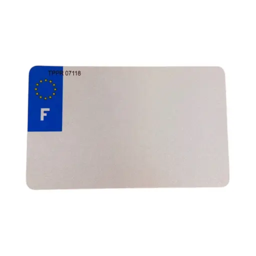Fond Plaque Moto Plexi F.N.I 210 x 130 mm