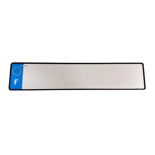 Plaque Auto Aluminium à Peler F.N.I 520x110mm