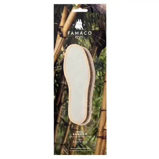 Semelles Bamboo Famaco