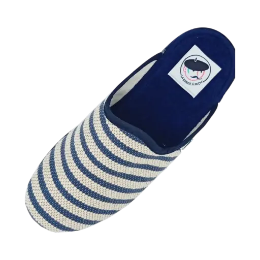 Mule fermée Boxe Femme La bande à mich - Déstockage sur Bleu marine / Rouge / Taupe