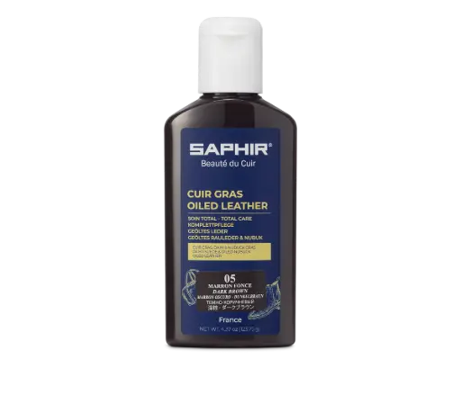 Crème Cuir Gras 125mL Saphir