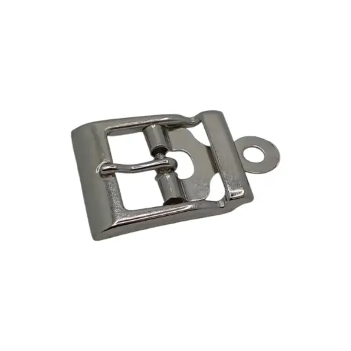 Boucle Chaussure 00125 (Carrée) Nickel 20mm - Paquet de 10