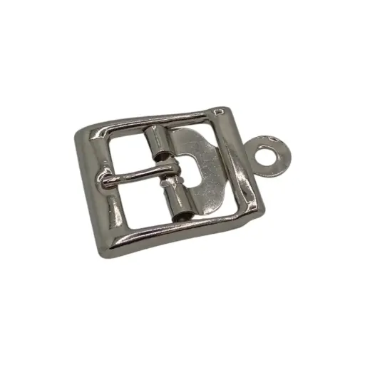 Boucle Chaussure 00125 (Carrée) Nickel 22mm - Paquet de 10