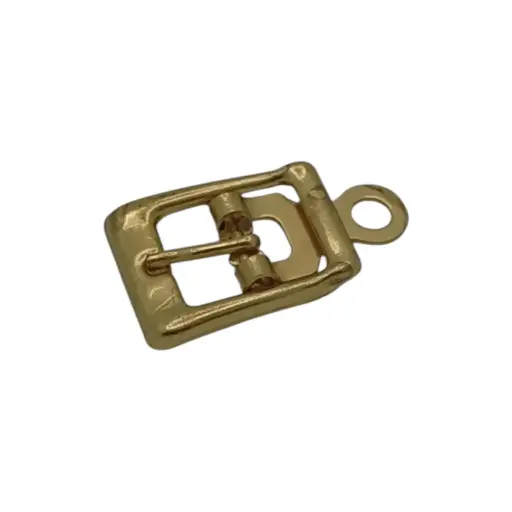 Boucle Chaussure 00125 (Carrée) Laiton 12mm - Paquet de 10