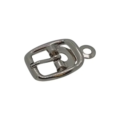 Boucle Chaussure 00120 (Classique) Nickel 16mm - Paquet de 10