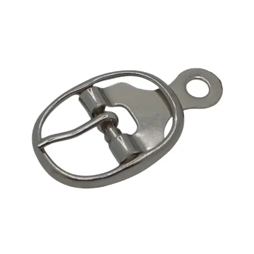 Boucle Chaussure 00117 (Ovale) Nickel 16mm - Paquet de 10