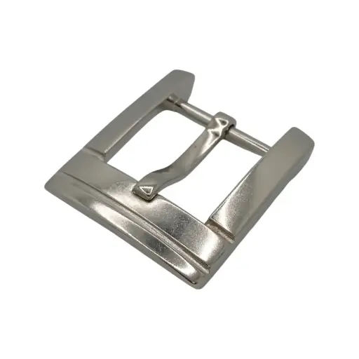 Boucle Ceinture 21132/40mm Nickel Brillant