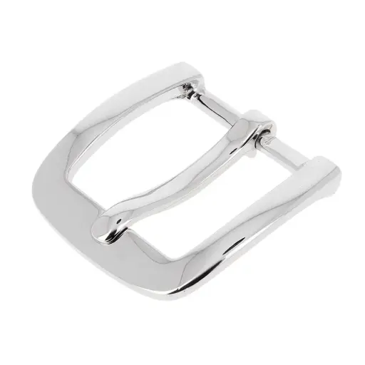 Boucle Ceinture 21241/35mm Nickel Brillant