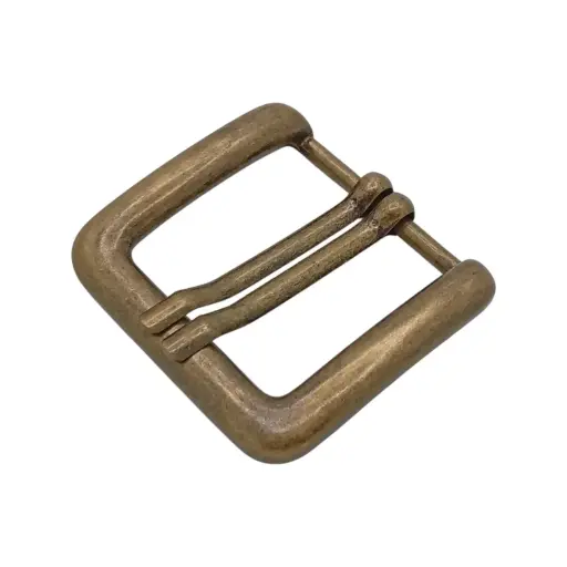 Boucle Ceinture 15608/40mm 2 Ardillons Bronze
