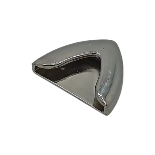 Embout Ceinture 07392/40mm Nickel Brillant