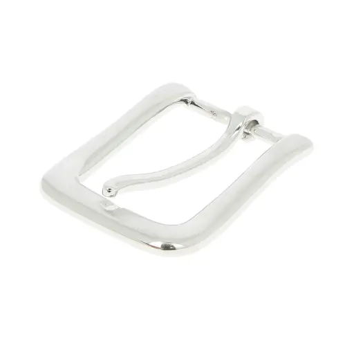 Boucle Ceinture 11403/35mm Nickel Brillant