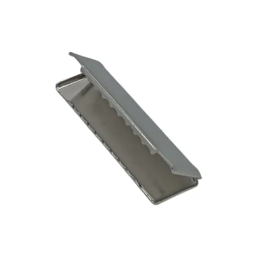 Embout Ceinture À Griffes 40mm Nickel Mat