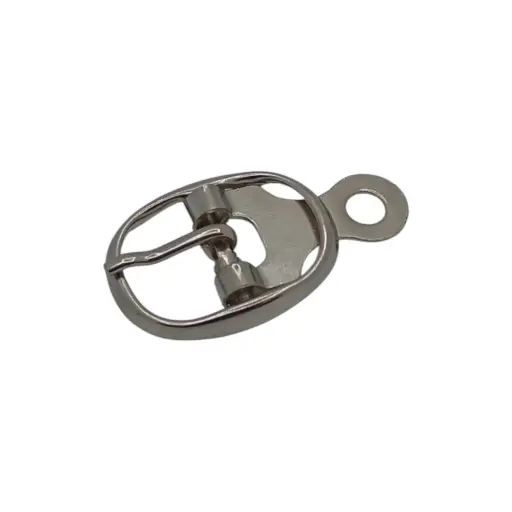 Boucle Chaussure 00117 (Ovale) Nickel 14mm - Paquet de 10