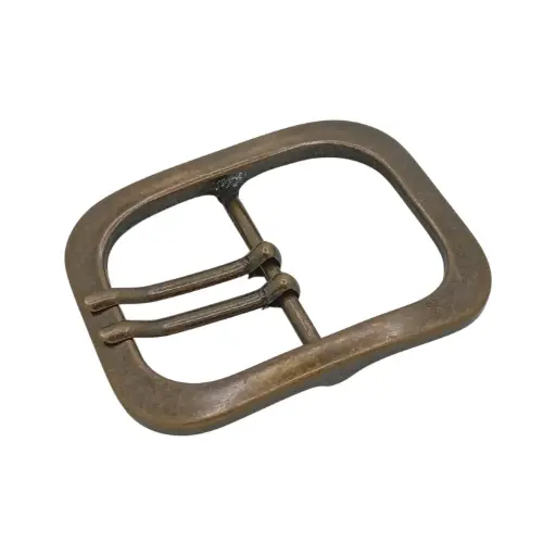 Boucle Ceinture 08895/50mm 2 Ardillons Bronze