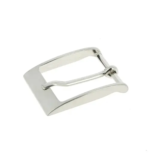 Boucle Ceinture 12052/35mm Nickel Brillant