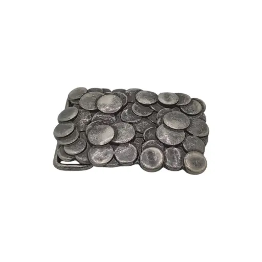 Boucle Ceinture Fantaisie À Picot 21858/40mm Bronze