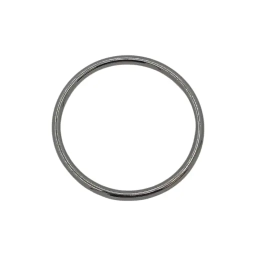 Anneaux Métal Soudés Nickel 40mm Unité