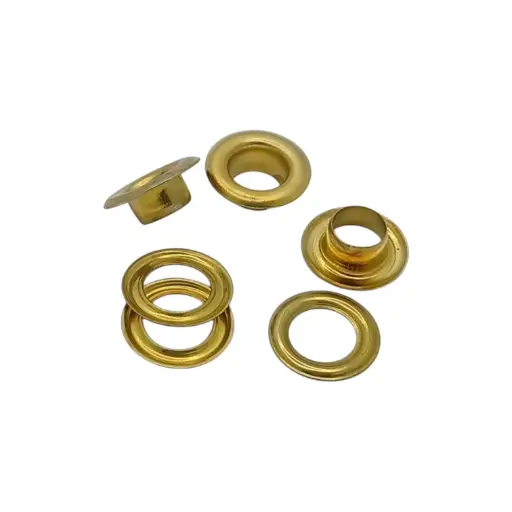 Oeillets de Bâche (Vl40) Diamètre 10mm Laiton - Paquet 25
