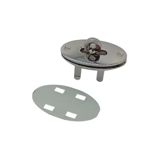 Fermoir Massif Tourniquet Ovale 05202 - 27x50mm - Nick Brillant