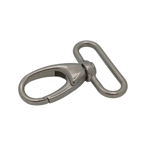 Mousqueton Luxe 12470/ 40mm Nickel Mat