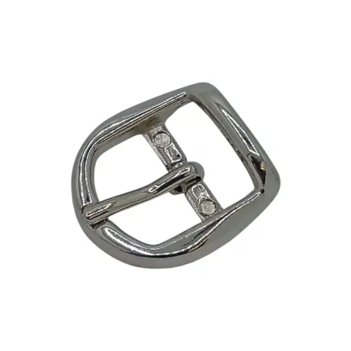 Boucle Luxe (Bandoulière) Ronde 16mm Nickel Brillant