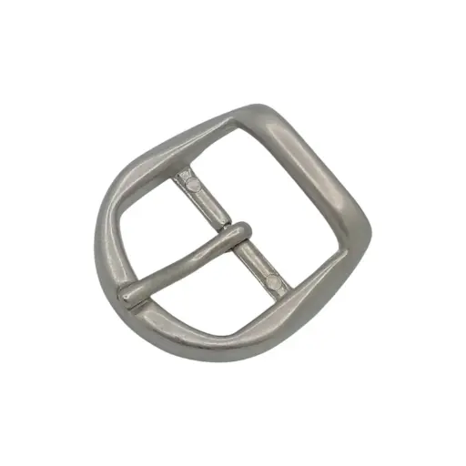 Boucle Luxe (Bandoulière) Ronde 25mm Nickel Mat