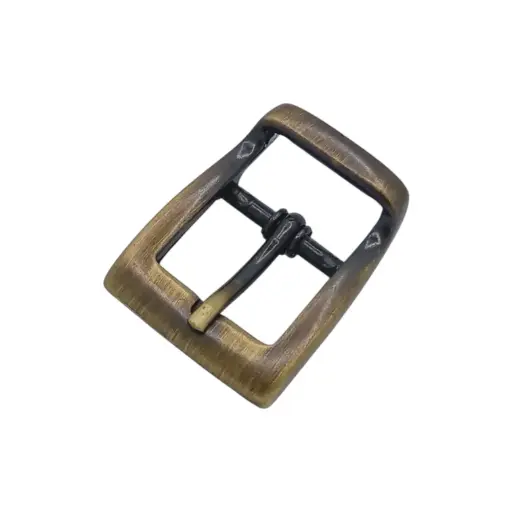 Boucle Luxe (Bandoulière) Carrée Avec Passant 20mm Laiton