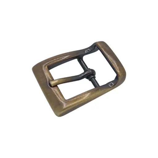 Boucle Luxe (Bandoulière) Carrée Avec Passant 25mm Bronze
