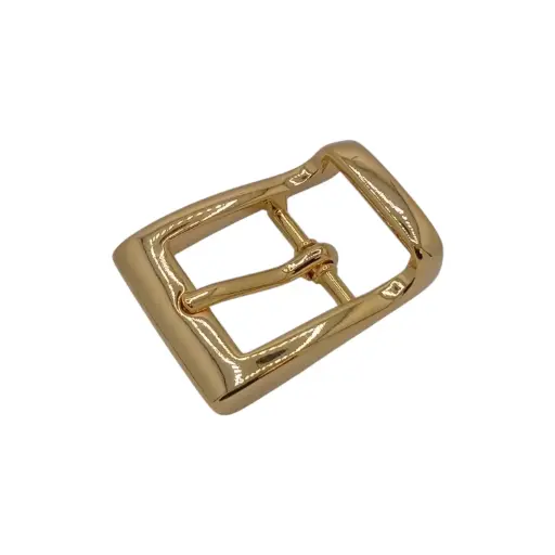 Boucle Luxe (Bandoulière) Carrée Avec Passant 25mm Laiton