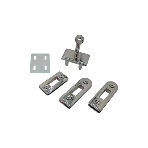 Fermoir Massif Tourniquet Hermès 14048 Nickel 